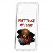 Чехол-накладка Xiaomi Redmi 9A Kruche Print Не бери мой телефон