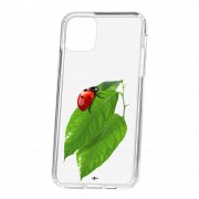 Чехол-накладка iPhone 11 Pro Max Kruche Print Ladybug