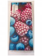 Чехол-накладка Samsung Galaxy Note 10+ Kruche Print Fresh berries УЦЕНЕН