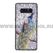 Чехол-накладка Samsung Galaxy Note 8 Derbi Павлин 