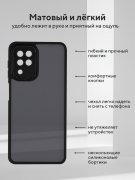 Чехол-накладка Samsung Galaxy A22 4G/M22/M32 Kruche Camera Shine Black