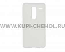 Чехол силиконовый LG H650 Class белый матовый