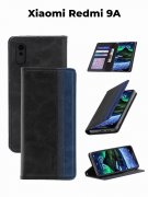 Чехол книжка Xiaomi Redmi 9A Kruche Purse Combi Black