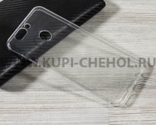 Чехол-накладка Huawei Nova 2 Plus прозрачный глянцевый 1mm