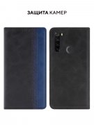 Чехол книжка Xiaomi Redmi Note 8T Kruche Purse Combi Black