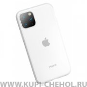 Чехол-накладка iPhone 11 Pro Max Baseus Jelly Transparent White