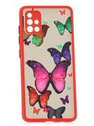 Чехол-накладка Samsung Galaxy A51 Derbi Summer Бабочки