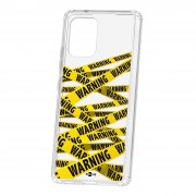 Чехол-накладка Samsung Galaxy S10 Lite Kruche Print Warning