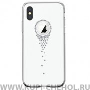 Чехол-накладка iPhone XS Max Comma Angel tears White