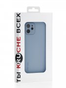 Чехол-накладка iPhone 11 Kruche Liquid glass Lavender ash