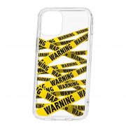 Чехол-накладка iPhone 12 mini Kruche Print Warning