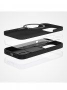 Чехол-накладка iPhone 14/iPhone 13 Amazingthing Smoothie Magnet Black
