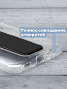 Чехол-накладка Samsung Galaxy A23 Derbi Magnetic Stand Transparent Black