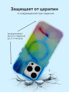 Чехол-накладка iPhone 14 Pro Kruche Smoke colored Magnet Clear