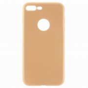 Чехол-накладка iPhone 7 Plus/8 Plus J-Case 126 бронзовый с вырезом под яблоко 0.5mm