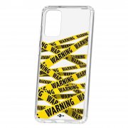 Чехол-накладка Samsung Galaxy S20 Plus Kruche Print Warning