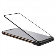 Держатель для проводов+аппликатор для стекла iPhone XS Max Baseus Holder Black