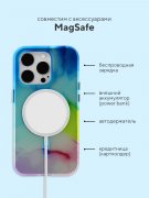 Чехол-накладка iPhone 14 Pro Kruche Smoke colored Magnet Clear