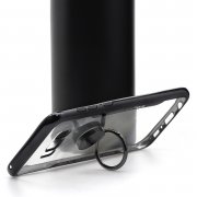 Чехол-накладка Samsung Galaxy S8 Plus Houking с кольцом черный