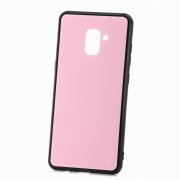 Чехол-накладка Samsung Galaxy A8+ 2018 (A730) Gresso Гласс розовый 