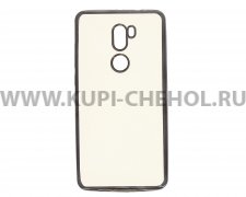 Чехол-накладка Xiaomi Mi 5S Plus Hallsen прозрачный с черными краями без логотипа