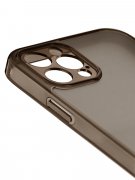 Чехол-накладка iPhone 12 Pro Kruche Frosted glass Black