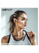 Спортивная bluetooth-гарнитура AceFast N2 Navy Blue