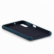 Чехол-накладка Samsung Galaxy A7 (2018) A750 Faison темно-синий