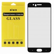 Защитное стекло OnePlus 5 Aiwo Full Screen чёрное 0.33mm