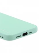 Чехол-накладка iPhone 12 Pro Kruche Liquid glass Light cyan