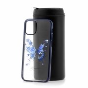 Чехол-накладка iPhone 12 mini Kingxbar Butterfly Blue