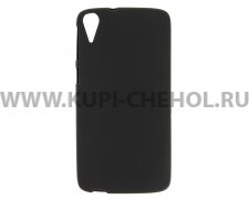 Чехол силиконовый HTC Desire 828 черный матовый
