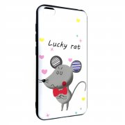 Чехол-накладка Xiaomi Redmi Go Lucky rat Bow Tie red