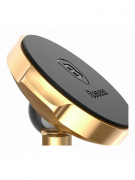 Автодержатель магнитный на липучке Baseus Small Ears Gold