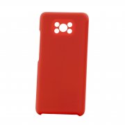 Чехол-накладка Xiaomi Poco X3/X3 Pro Derbi Slim Silicone-2 красный