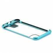 Чехол-накладка iPhone 11 Pro Max Kruche Push-pull Frameless Green