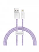 Кабель USB-iP Baseus Dynamic Purple 1m 2.4A