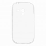 Чехол-накладка Samsung Galaxy S3 mini i8190 прозрачный глянцевый 1mm