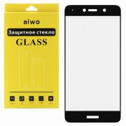 Защитное стекло Huawei Y7 2017/Y7 Prime Aiwo Full Screen черное 0.33mm