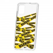 Чехол-накладка Samsung Galaxy A51 Kruche Print Warning