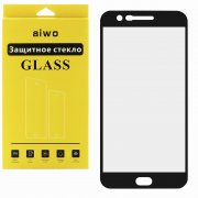 Защитное стекло LG K20 Plus Aiwo Full Screen чёрное 0.33mm