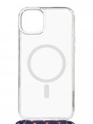 Чехол-накладка iPhone 14 Plus Kruche Acryl Magrope Crystal