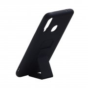 Чехол-накладка Samsung Galaxy A20S Kruche Magnetic Stand Black