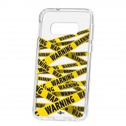 Чехол-накладка Samsung Galaxy S10e Kruche Print Warning