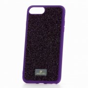Чехол-накладка iPhone 7 Plus/8 Plus Swarovski Кристаллы Purple