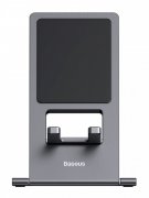 Настольный держатель Baseus Foldable Metal Desktop Holder Gray