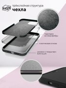Чехол-накладка Samsung Galaxy A72 Kruche Silicone Plain Black