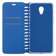Чехол книжка Meizu M6s Book Case New синий Вид2