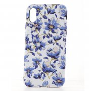 Чехол-накладка iPhone X/XS Luxo Flowers 1 фосфор