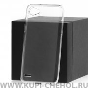Чехол-накладка LG Q6 iBox Crystal прозрачный глянцевый 1.25mm